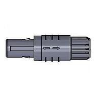NorComp 8P1P00217NGL521 Connectors 1P 2P male SLDR cup cbl kit-gry 4.0-5.0