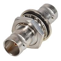 HUBER+SUHNER 34_BNC-75-0-2/133_NE RF Adapters - Between Series BNC jack(f) to BNC jack(f) bulkhead