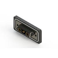 EDAC 630W3WK3140-1N2 Mixed Contact D-Sub Connectors Right-angle Waterproof Power Combo D-Sub Connector