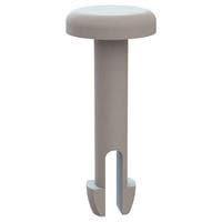 Essentra Components 27PIF0019 Push-In Push In Fastener, .095 Hole, .445 Panel Thk