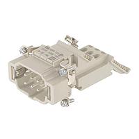 HARTING 09330064629 Heavy Duty Power Connectors MALE INSERT 6 POLES+PE