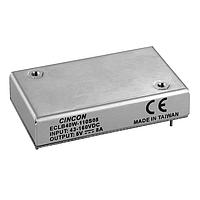 Cincon ECLB40W-110S15N Isolated DC-DC Converter, 40 Watt, 4:1 Input Range, for Railway System, 43-160VDC Input, 15VDC Output, 91% Efficiency, Negative Logic