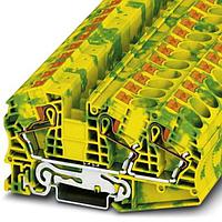 PHOENIX CONTACT 3212147 Ground Modular Terminal Block PT 16 N-PE
