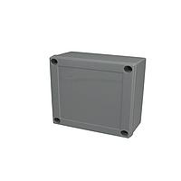 Bud Industries PIP-11767 Commercial Enclosures PC+10% Fiberglass Box with Captive Screws (5.1 X 5.1 X 2.4 In)