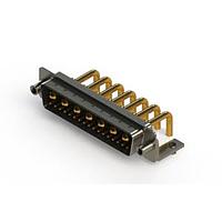 EDAC 629-24W7650-2ND Mixed Contact D-Sub Connectors Right-angle Power Combo D-Sub Connector