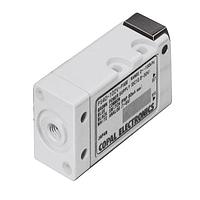 Nidec Components PS40-103G-PWM Pressure Switches 0 ~ 1000 kPa, gauge, 2 switch output PNP open collector, non-corrosive gases, M5 female screw pressure port, cable lead