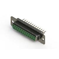 EDAC 628-M25-321-GT1 D-Sub Connectors - Standard Density Vertical Machined D-Sub Connector