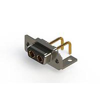 EDAC 630-2W2-650-1NC Mixed Contact D-Sub Connectors Right-angle Power Combo D-Sub Connector