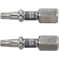 YATO YT-78012 Screwdriver Bits (T15x25mm, 1/4")