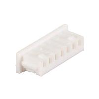 AMP Connectors - TE Connectivity 440146-7 Receptacle Housing 7 POS RCPT SCKT WHT 1.25mm