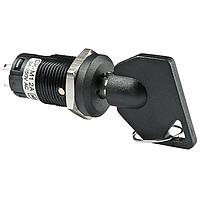 NKK Switches CKM12ATW01-009 Keylock Switches SPDT 3A 16MM ON-ON TUBE KEY