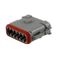 DEUTSCH - TE Connectivity DT06-12SA-EP06 12-Way 12P DT PLG ASM KEY A ENH RET END CAP
