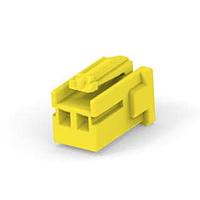 AMP Connectors - TE Connectivity 917686-4 Housings 2.5 SDL PLG 2P YLW
