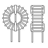 JW Miller 5712-RC Toroidal 150uH 15%