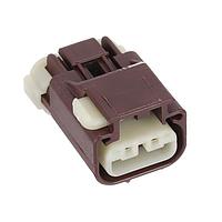 Aptiv 13899398 Automotive Connectors 3 way Female APEX 2.8 Sealed Dark Brown CONN