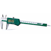 INSIZE 1110-150B Digital Caliper With Carbide Tipped Jaws (0-150mm/0-6”; 0.01mm/0.0005”; ±0.03mm; without built-in wireless)