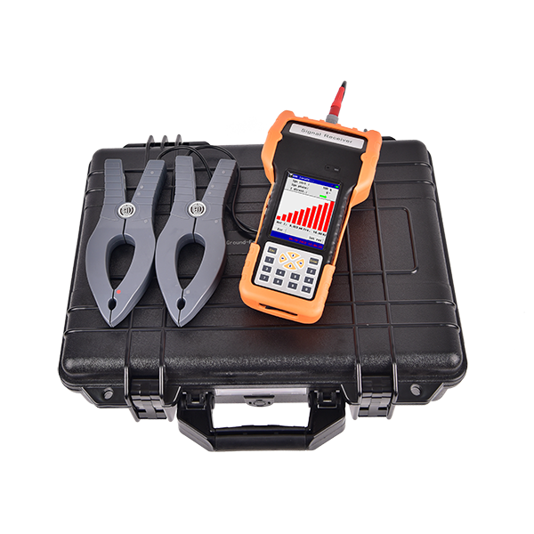 Portable instrument used for tracing and locating electrical ground faults in field applications