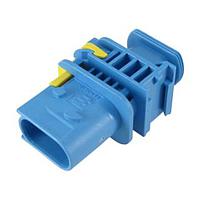 AMP Connectors - TE Connectivity 4-1670730-1 Housings 3POS, TAB 1.5X0.63, TAB HSG, ASSY