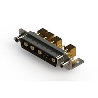 EDAC 629-9W4-640-5NE Mixed Contact D-Sub Connectors Right-angle Power Combo D-Sub Connector