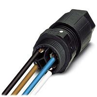PHOENIX CONTACT 1437274 Circular Metric Connectors Q 1.5/4A50/24-M20KU- ESA-ASI BK