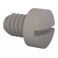 Essentra Components 012520F031 Machine Screw Fillister Slotted Screw, 1/4-20 Thread, 5/16 Lg