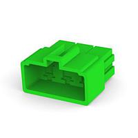 AMP Connectors - TE Connectivity 171897-4 Housing 250 HSG LANCE 6P CAP GREEN