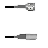 Amphenol Custom Cable Q-2K066000M072i RF Cable Assemblies N-SP/10/23-SP LMR24 72I