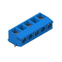 Wurth Elektronik 691106800003 Wire Protectors WR-TBL 10.0mm pitch Modular THT Blue Vertical cable entry Wire Protector 7.5mm height 3P