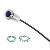 VCC FLXR2BTP12 Flexible Light Pipes RUGGED FLX LIGHTPIPE CLR FINISH 12" BLU