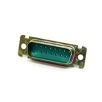 Cinch DAMAM15P Plug DSUB 15M CRIMP G50 ZINC
