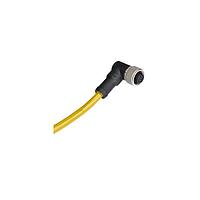 Amphenol LTW M12D-04BFFM-SR8A03 Sensor Cables / Actuator Cables M12 Circular Metric Connector, D Code, Metal, 4A, 04 pins, Female Connector, Female Contact, Right Angle, Screw Thread, Overmolded, Length 3000mm, IP68 / IP69K