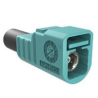 Amphenol RF 3FA1-NASJ-C65W0 RF Connectors / Coaxial Connectors FAKRA GEN 3 Straight Crimp Jack RG-59 RG-62 50 Ohm A Key Code