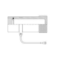 Glenair 340HS002NF23-3H12C-14F Circular MIL Spec Backshells ORING SHORT CAP STRT WR ROPE PVC JKT TERM