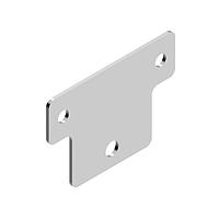 Banner Engineering LMBPTL110V Sensor Hardware Bracket: For Use with PTL110; Surface Vertical Mount Flat Bracket-; 300 Series Stainless Steel (Hardware Included)