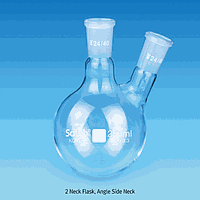 SciLab SL.Fla2250.A Flask, 3-Neck, Center 24/40, Side 24/40, 2000ml