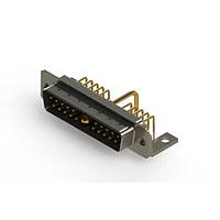 EDAC 629-21W1650-1T4 Mixed Contact D-Sub Connectors Right-angle Power Combo D-Sub Connector