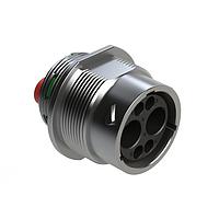 Amphenol SINE Systems AHDM04-18-06PN-C030 Connectors 2 Position Receptacl Size 18, Wide Thread