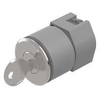 EAO 704.118.018 Momentary-Rest-Maintained Keylock switch-actuator 3 positions flush mounting natural momentary-rest(a)-maintained D35 251