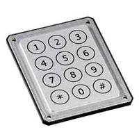 APEM PZ120FS Keypads 12 Key, Front Mount Piezo Keypad, IP68