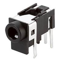 Same Sky (formerly CUI Devices) SJ3-35074A Phone Connectors Audio Jack, 3.5mm, Through Hole, 4 Conductors, 0 Switches