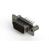EDAC 627-M09-220-WT3 D-Sub Connectors - Standard Density Vertical Machined D-Sub Connectors
