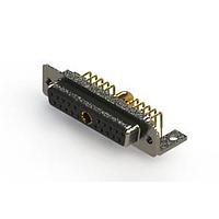 EDAC 630-21W1240-4T4 Mixed Contact D-Sub Connectors Right-angle Power Combo D-Sub Connector