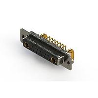 EDAC 630-17W2240-2T2 Mixed Contact D-Sub Connectors Right-angle Power Combo D-Sub Connector