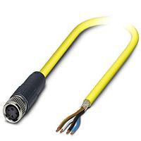 PHOENIX CONTACT 1406018 Sensor Cables / Actuator Cables SAC-4P- 2.0-542/M8 FS SH BK
