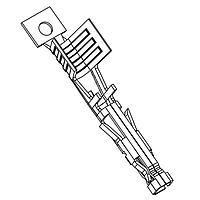 Amphenol FCI 10143250-112LF Power to the Board MINITEK PWR TML 5.70MM 12 AWG