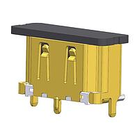 Molex 47659-1102 HDMI .5mm HDMI RCPT VRT SMT 19CKT .05AU