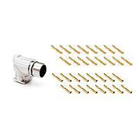 Amphenol SINE Systems MA7RAP1601S-KIT Circular Metric Connectors 16 Pos female skts Standard flange