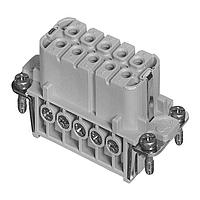 Amphenol Tuchel C146-10B010-002-4 Inserts Socket Insert 10 Way Heavy Mate