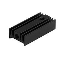 Same Sky (formerly CUI Devices) HSE04-251265-1 Component heat sink, extrusion, TO-218/TO-220, 25 x 12 x 6.5 mm