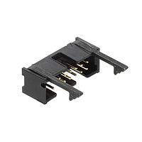AMP Connectors - TE Connectivity 104130-2 Shrouded 14P HEADER W/LATCHES